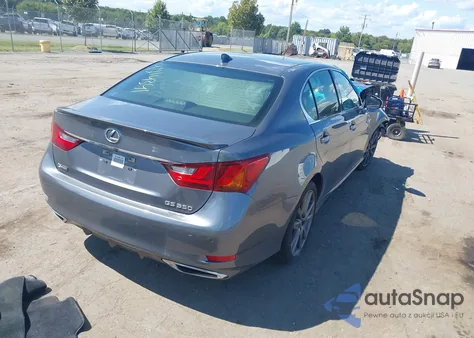 2015 Lexus Gs 350 z USA, uszkodzony, nr VIN JTHBE1BL1FA005300